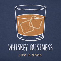Men's Whiskey Business Short Sleeve Crusher Tee