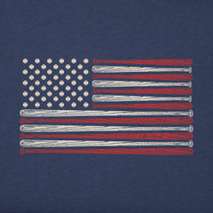 Kids The United States of Baseball Short Sleeve Crusher Tee