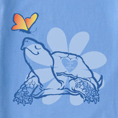 Women's Daisy Turtle Short Sleeve Vee