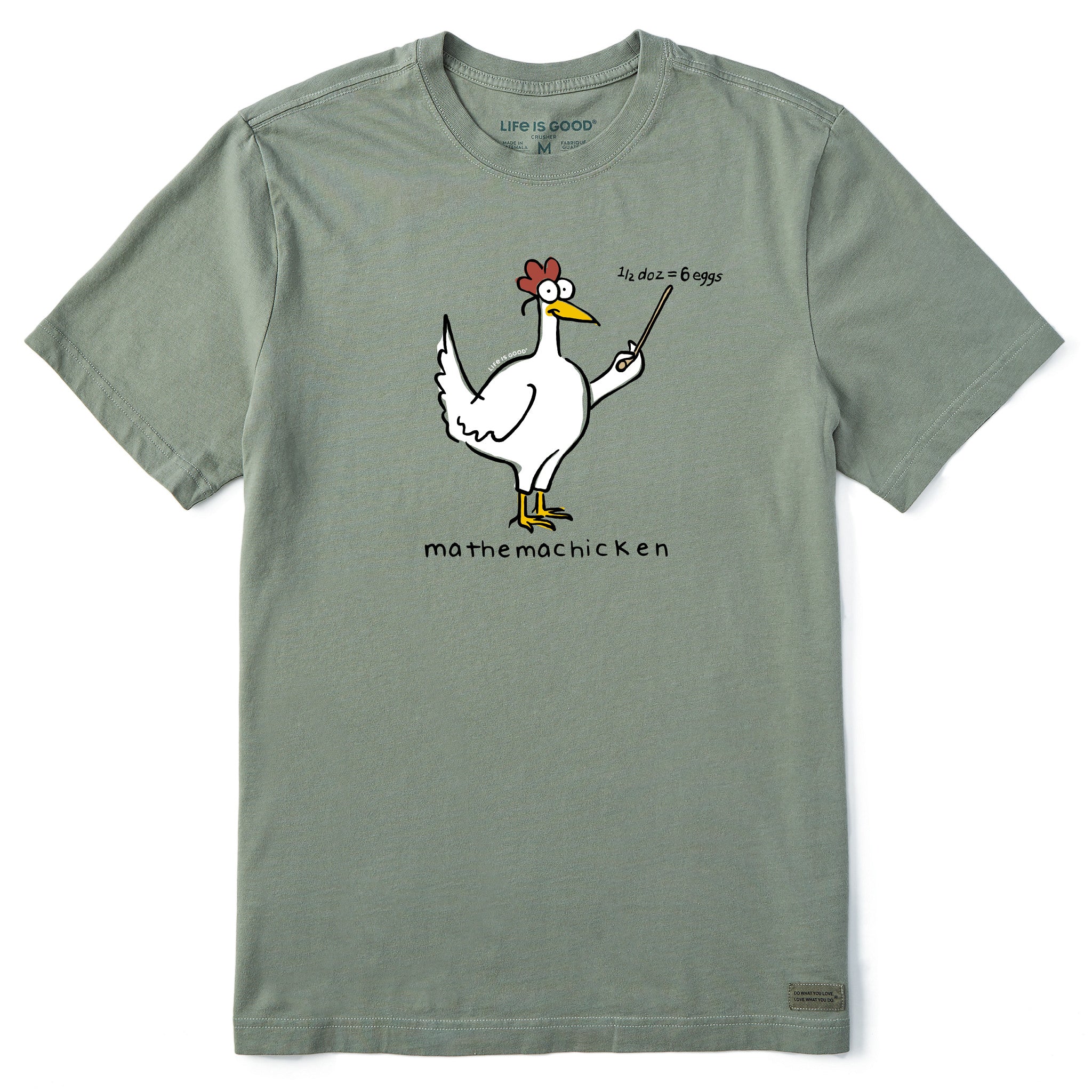 Men's Mathemachicken Short Sleeve Crusher Tee