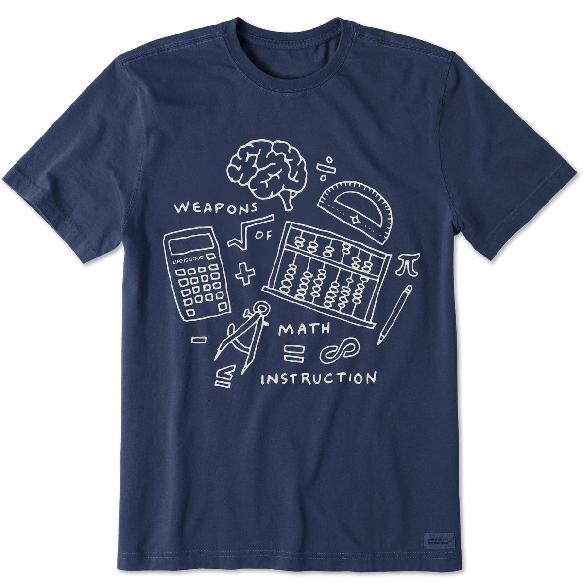 Men's Math Instruction Short Sleeve Tee