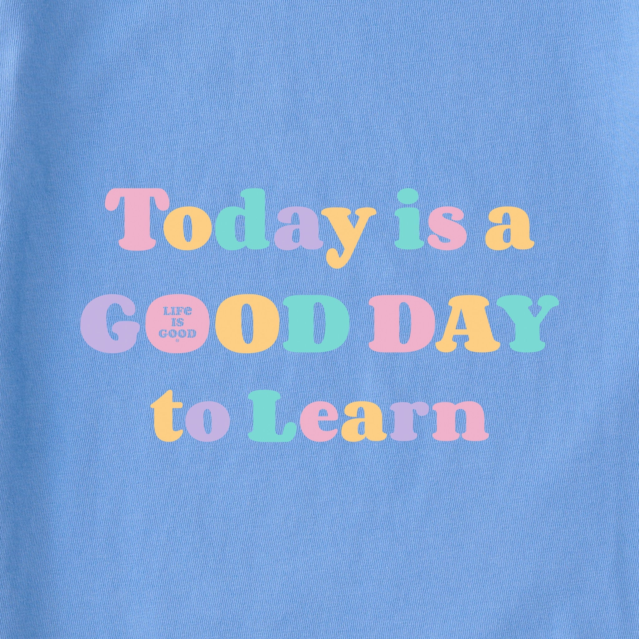 Women's Good Day To Learn Short Sleeve Crusher Tee