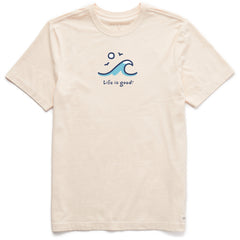 Men's Wave Curl Short Sleeve Tee