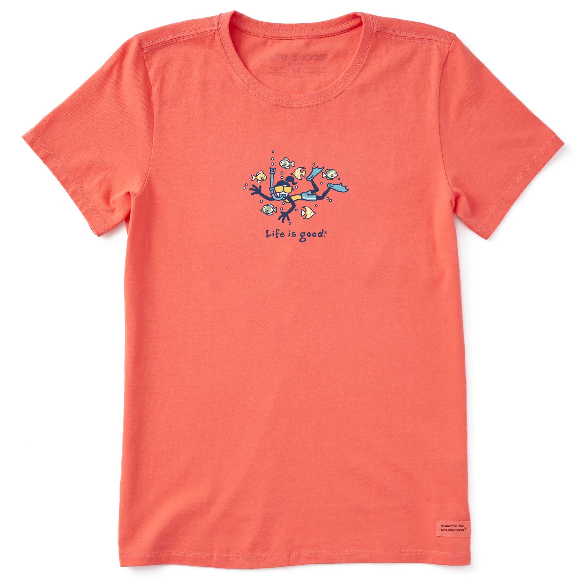 Women's Jackie Snorkel Fish Short Sleeve Tee