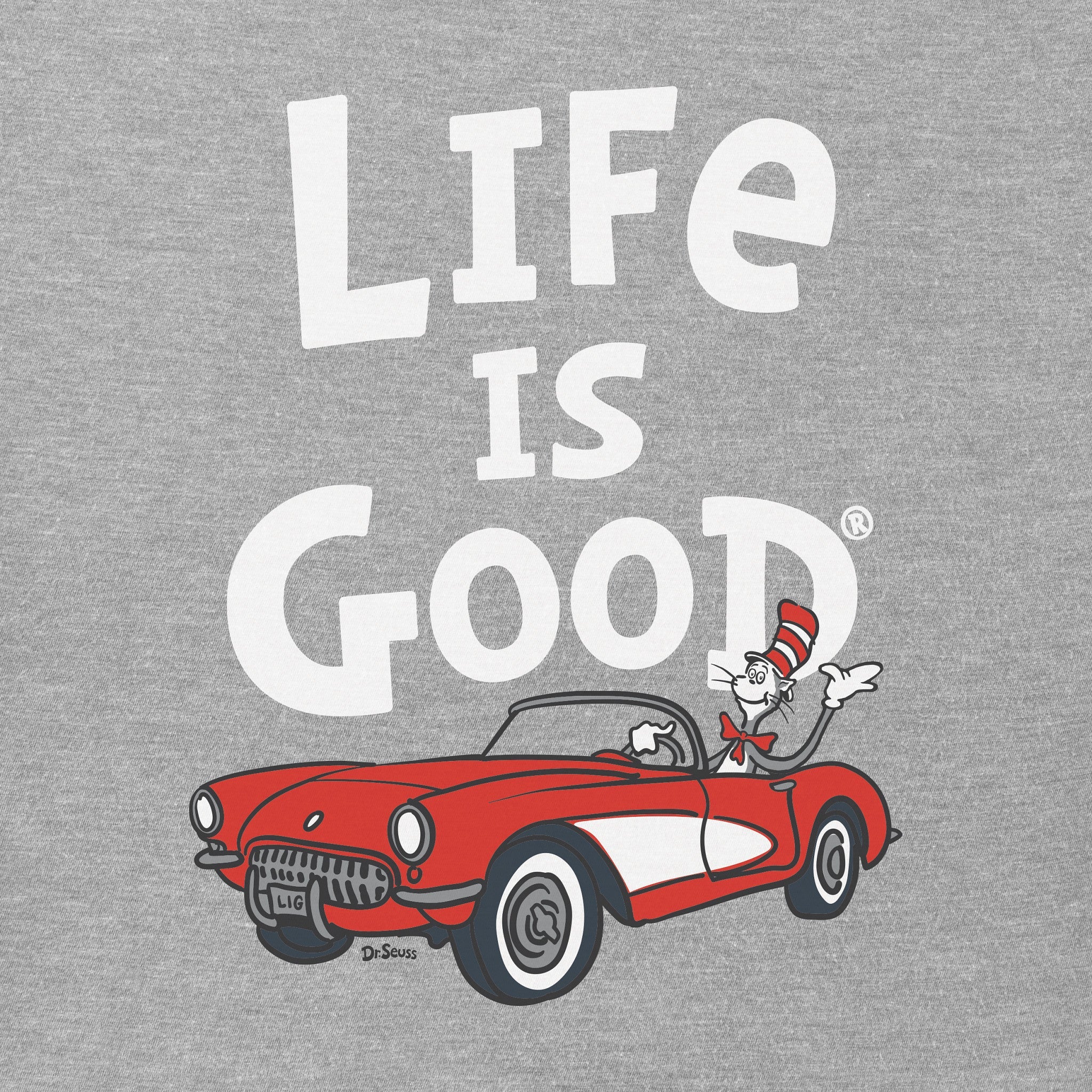 Women's Cat in the Hat 57 Hot Rod Short Sleeve Crusher Tee