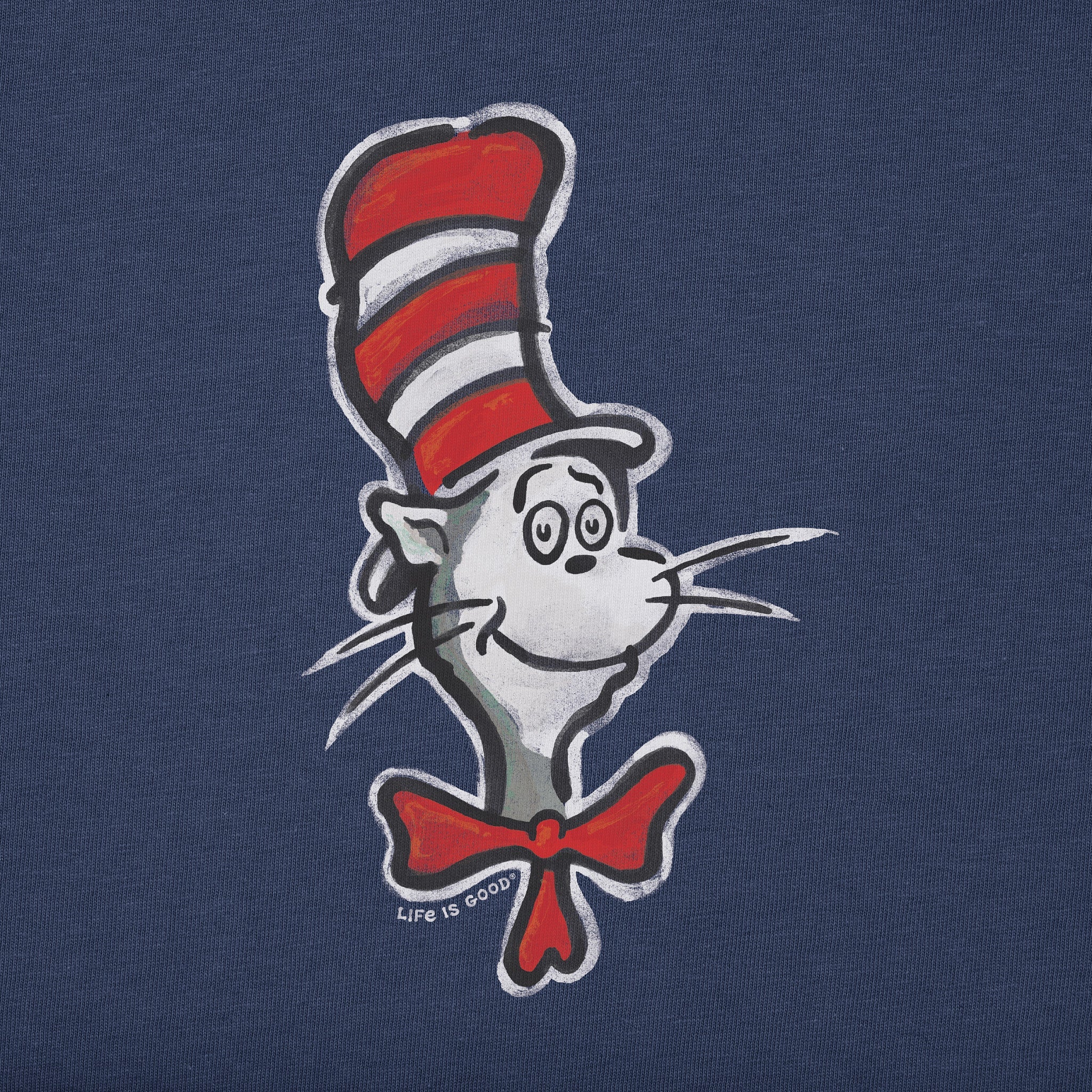 Women's Cat in the Hat Short Sleeve Crusher Tee
