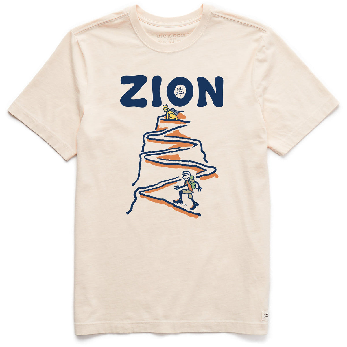 Men's Jake Zion Switchback Short Sleeve Crusher Tee