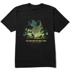 Men's Yellowstone Campfire Short Sleeve Crusher Tee