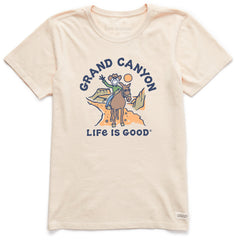 Women's Grand Canyon Jake Mule Ride Short Sleeve Crusher Tee