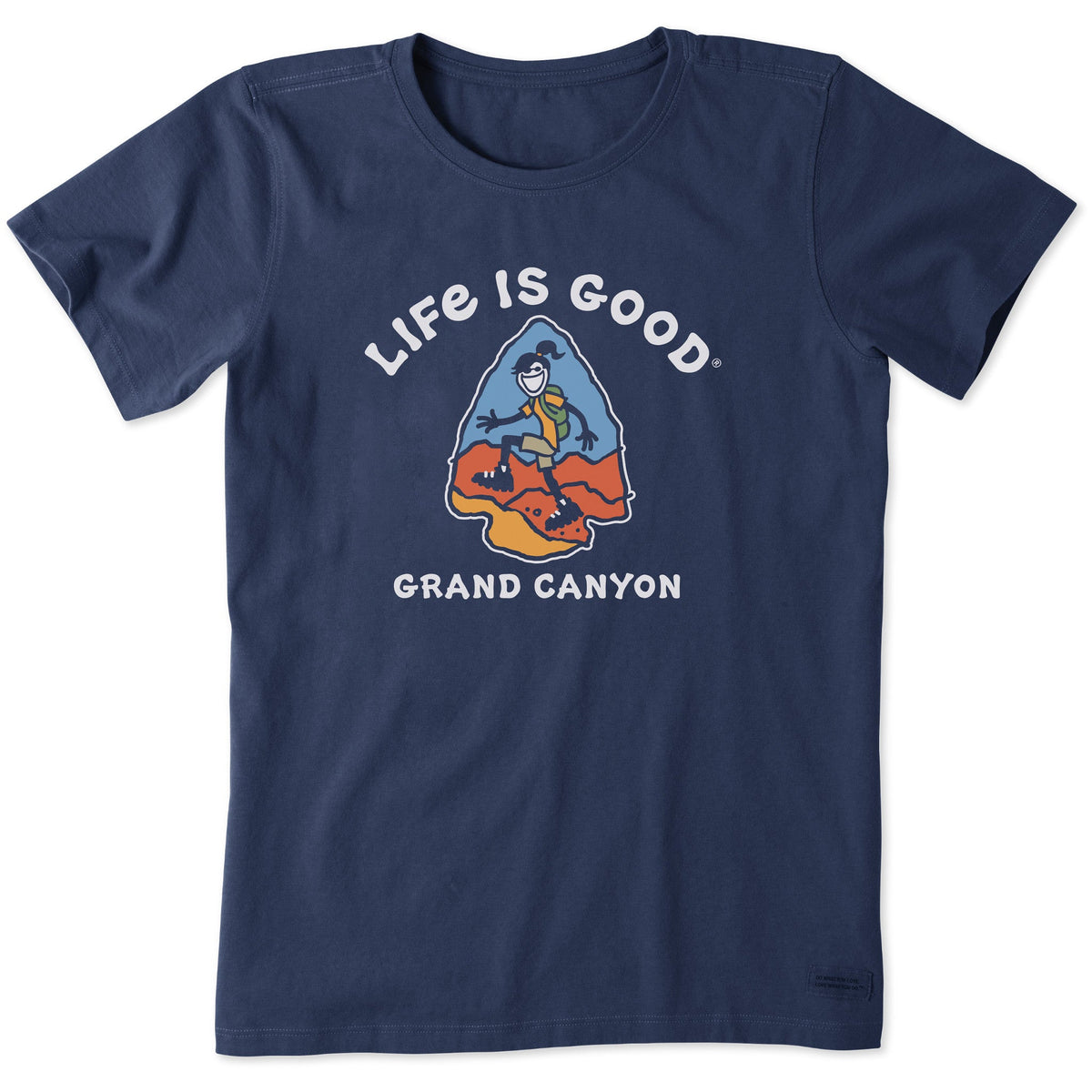 Women's Jackie Grand Canyon Hike Short Sleeve Crusher Tee