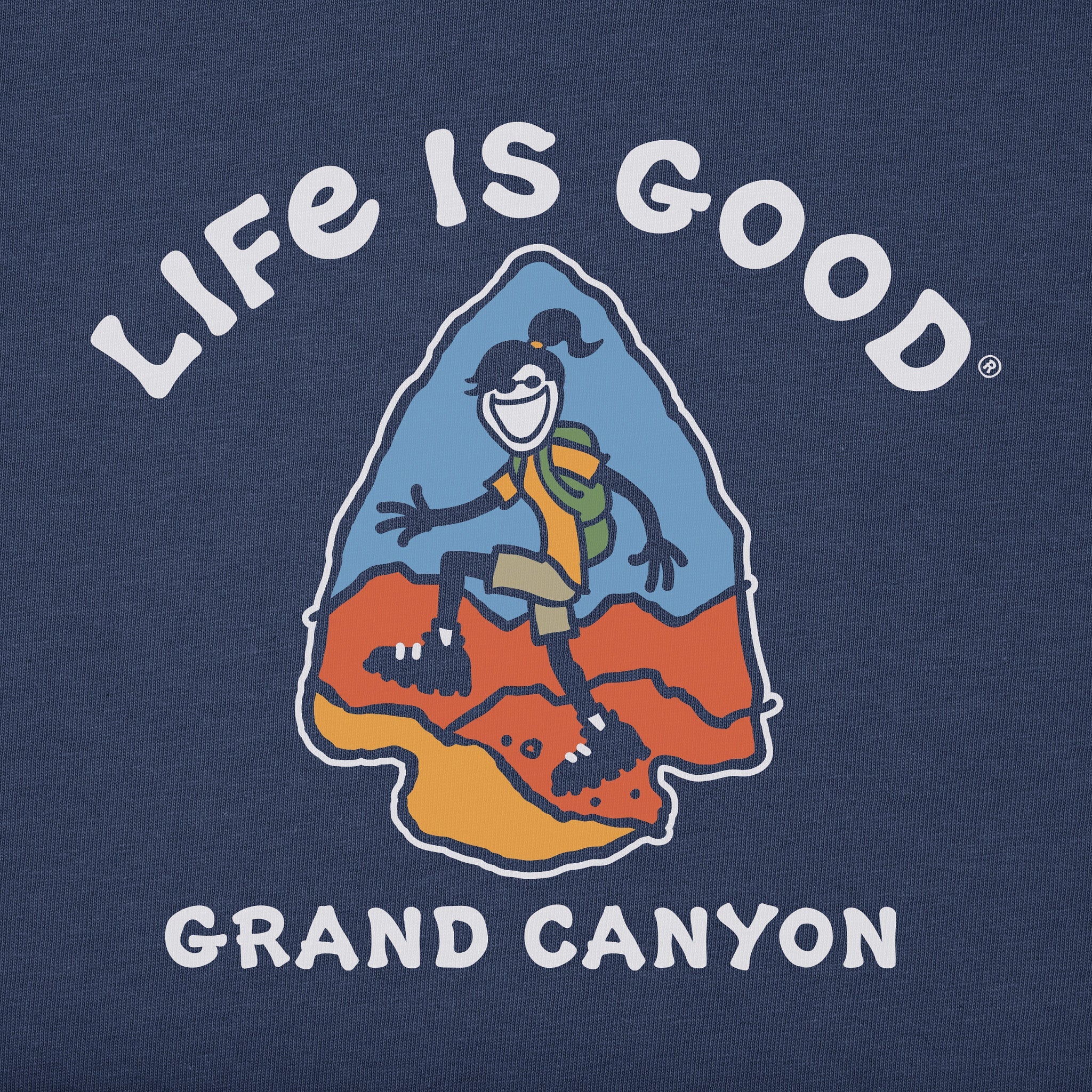 Women's Jackie Grand Canyon Hike Short Sleeve Crusher Tee