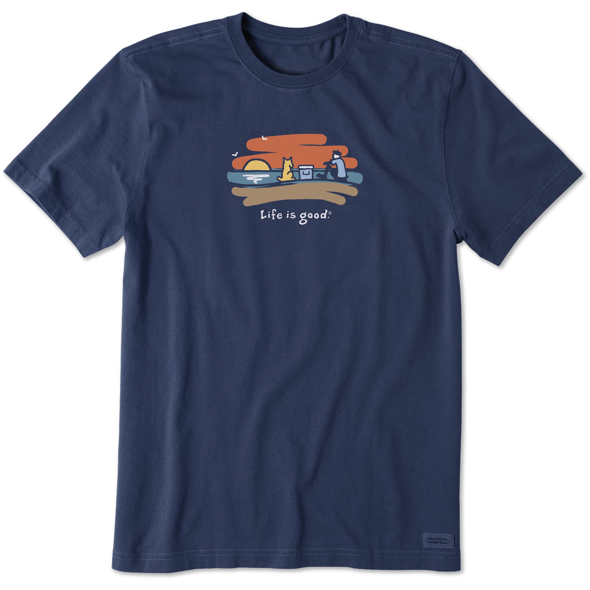 Men's Summer Gold Short Sleeve Tee