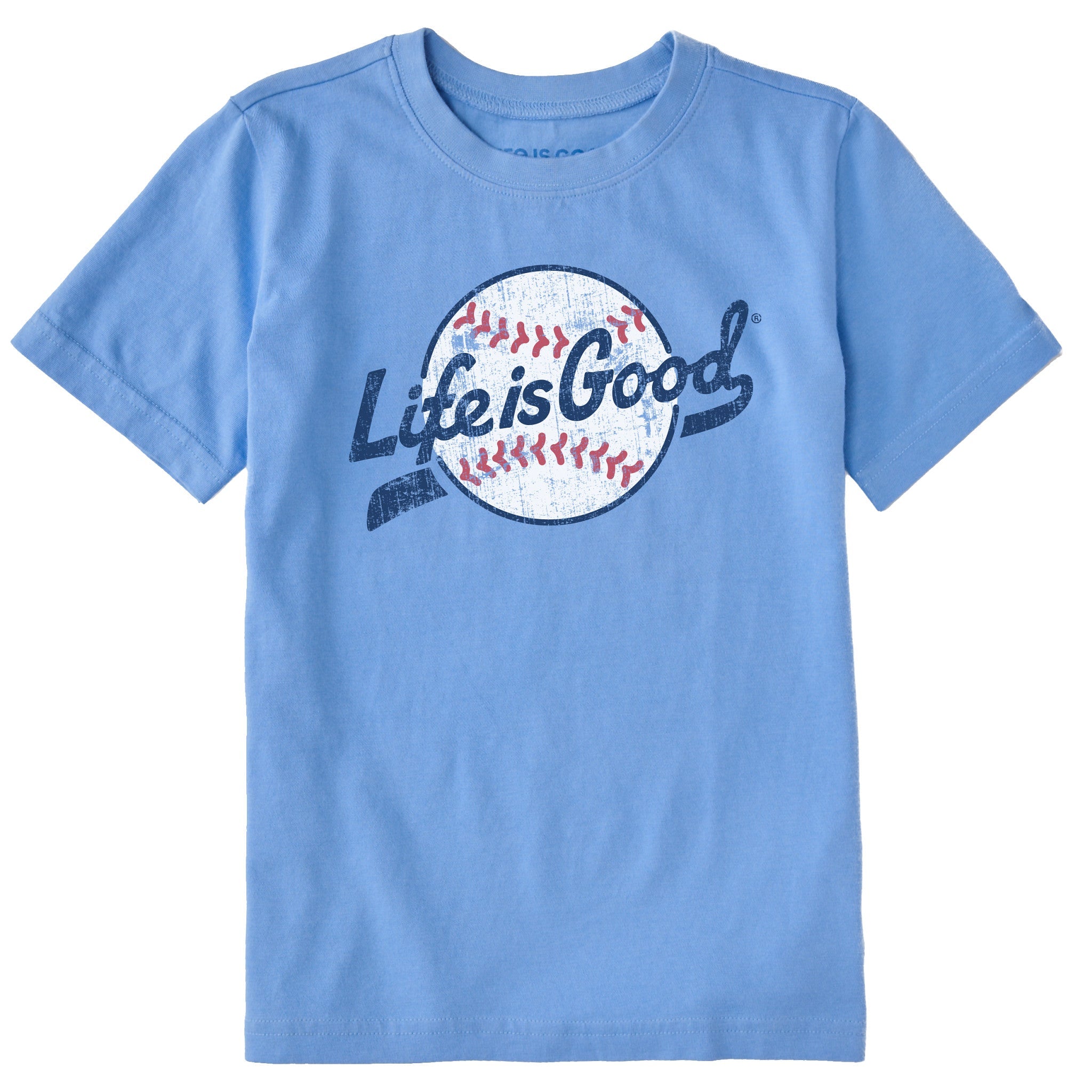 Kids LIG Ballyard Script Logo Short Sleeve Crusher Tee