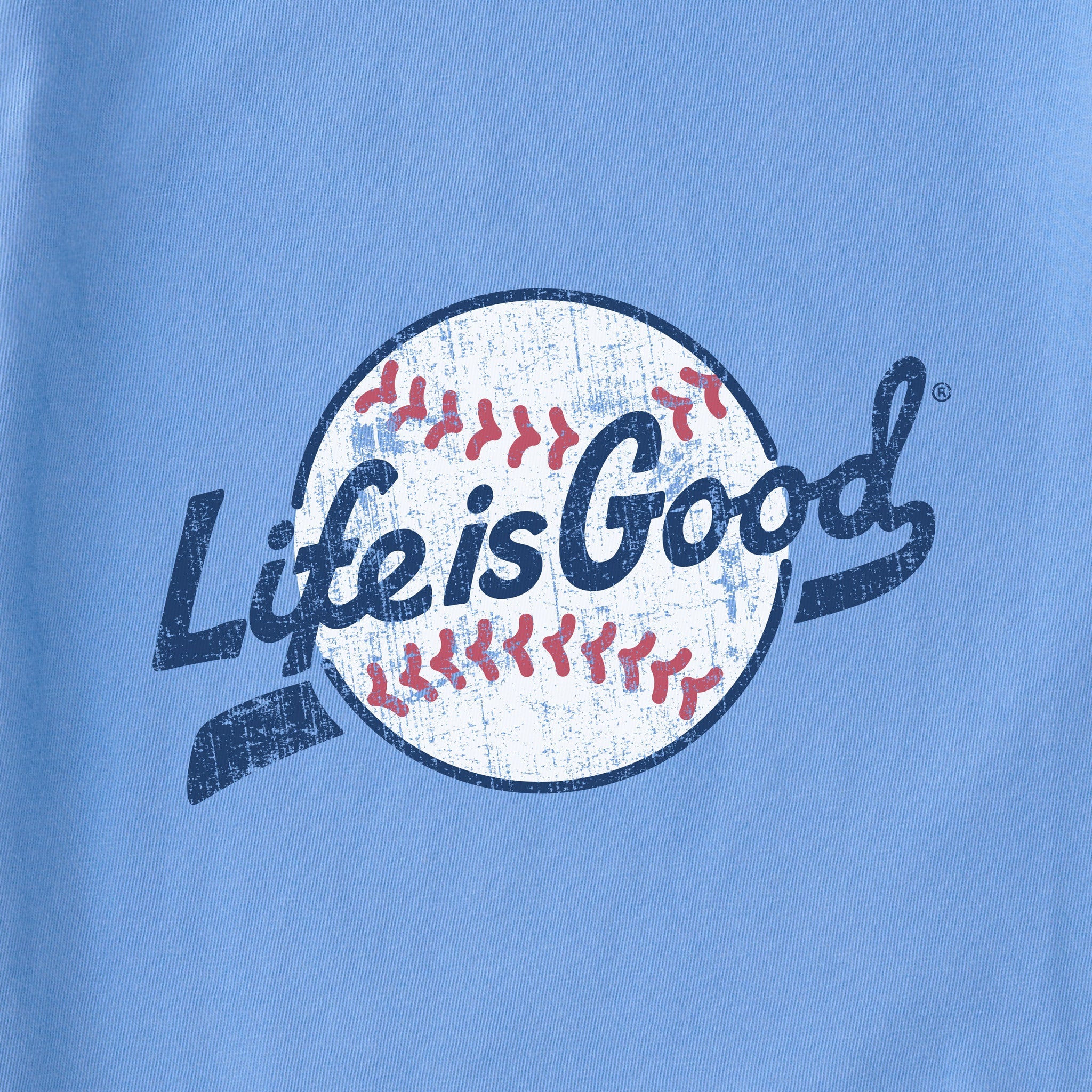 Kids LIG Ballyard Script Logo Short Sleeve Crusher Tee