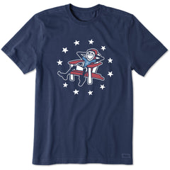 Men's Jake Adirondack Stars Short Sleeve Crusher-LITE Tee