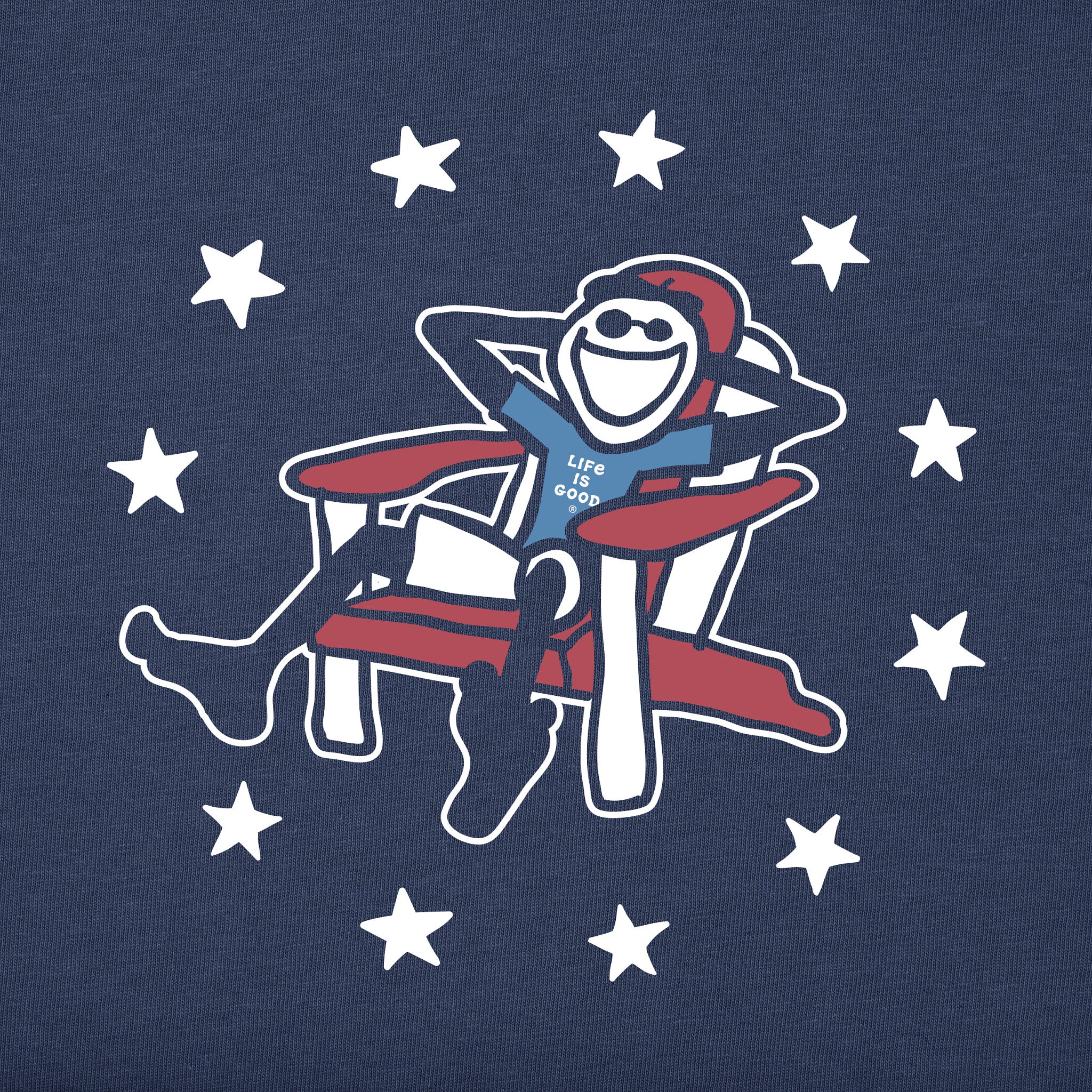Men's Jake Adirondack Stars Short Sleeve Crusher-LITE Tee