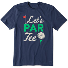 Men's Let's Partee Short Sleeve Crusher Tee