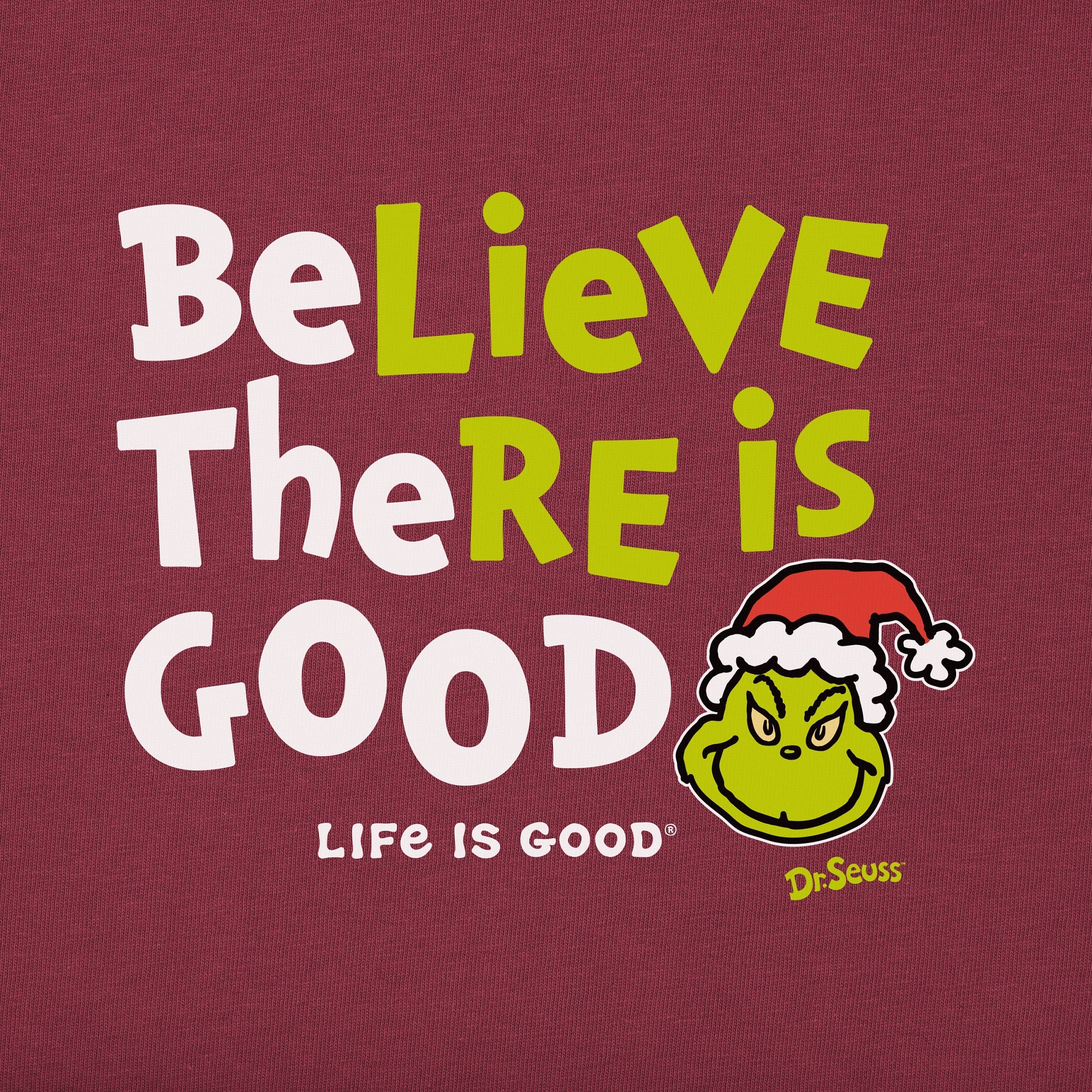 Men's Be The Good Grinch Long Sleeve Crusher Tee