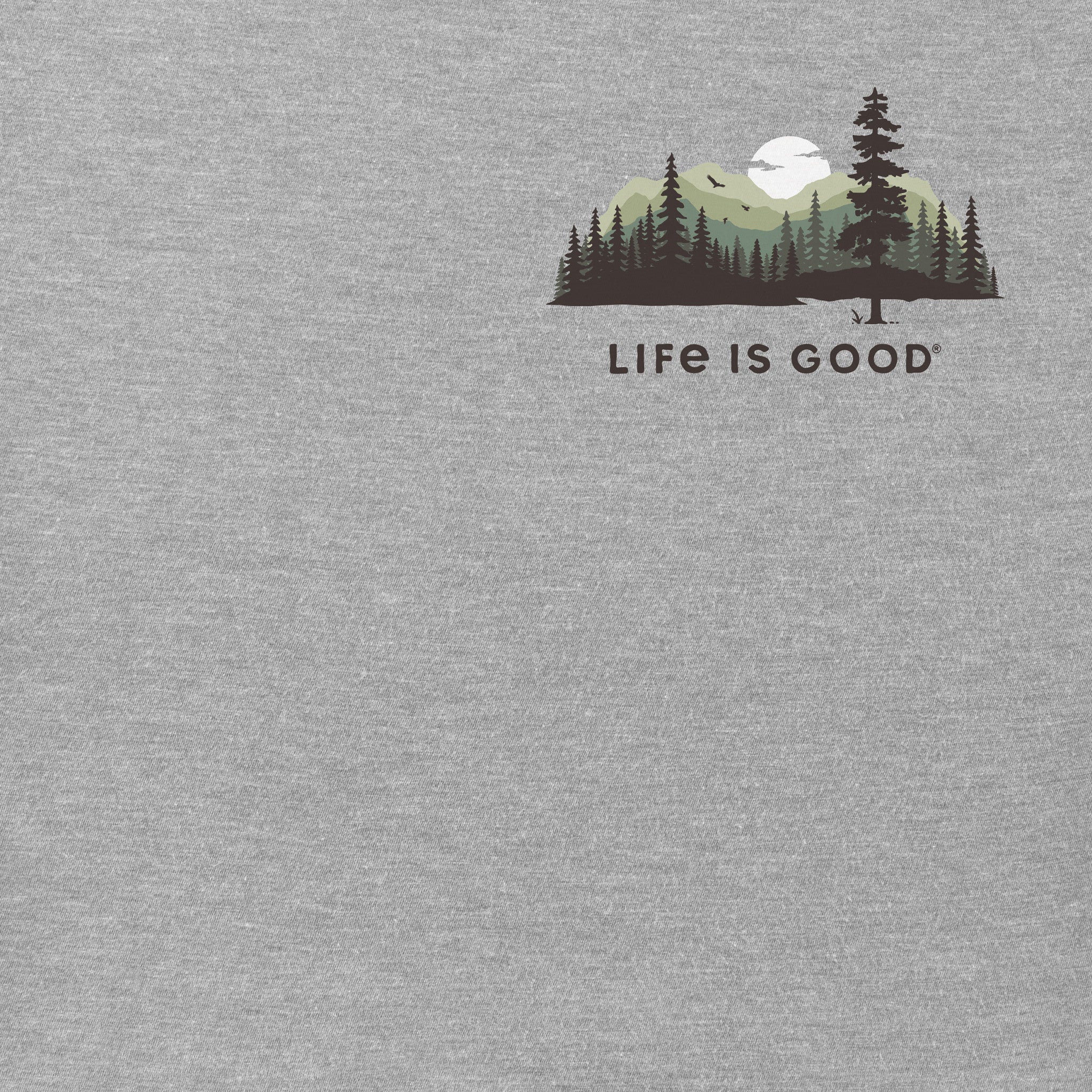 Men's Evergreen Silhouette Short Sleeve Crusher Tee