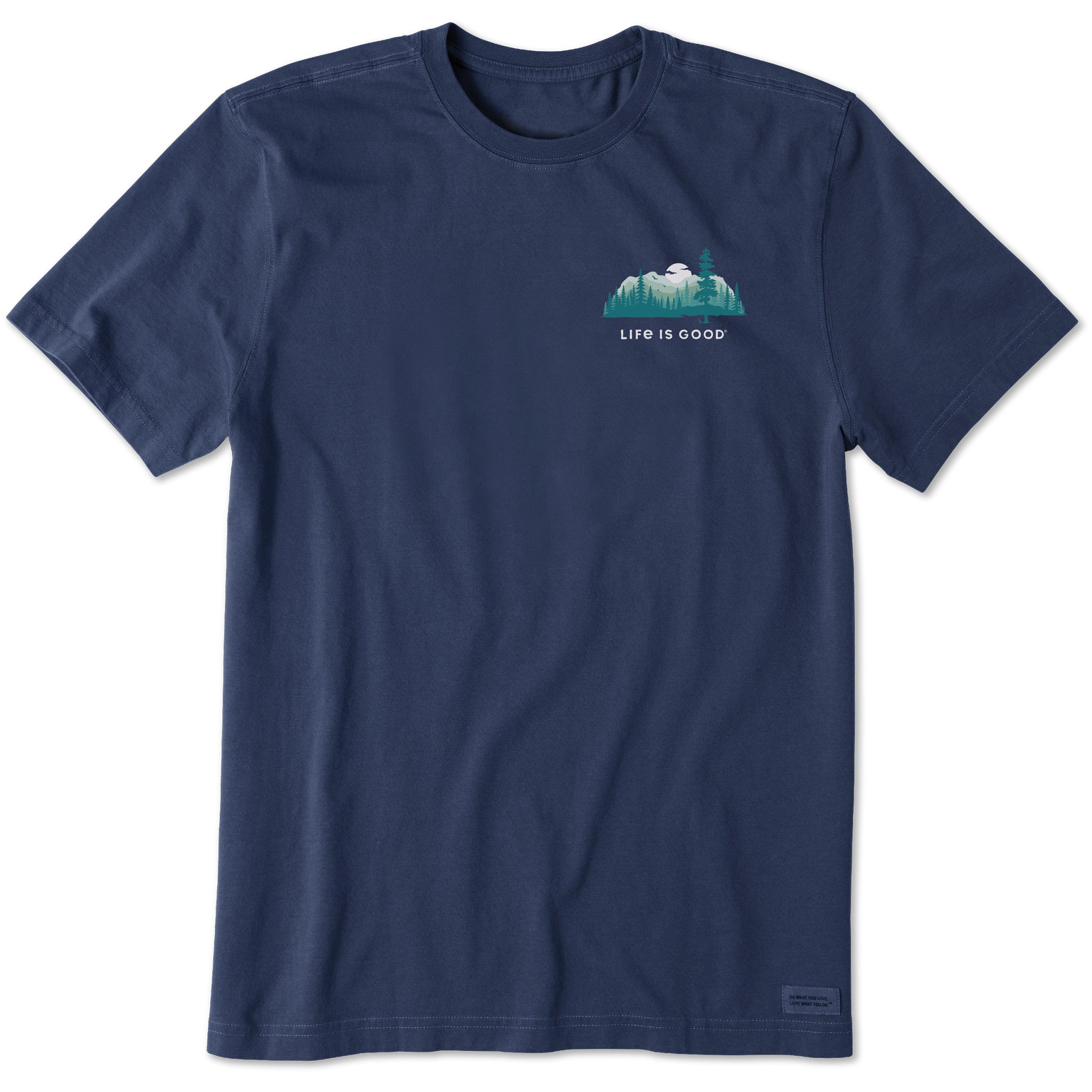 Men's Evergreen Silhouette Short Sleeve Crusher Tee