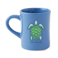 Turtle Mandala Diner Mug