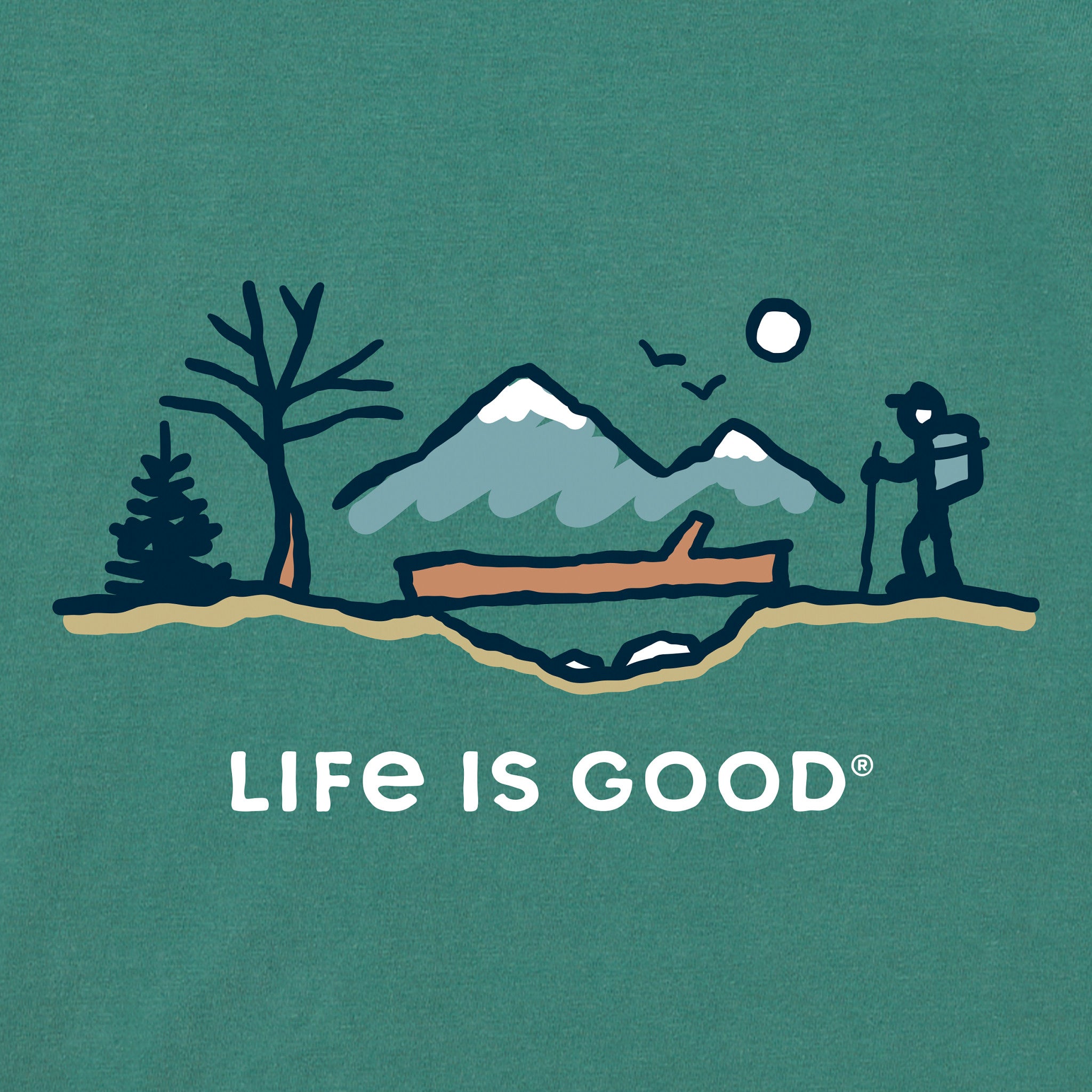Men's Log Bridge Hike Short Sleeve Crusher Tee