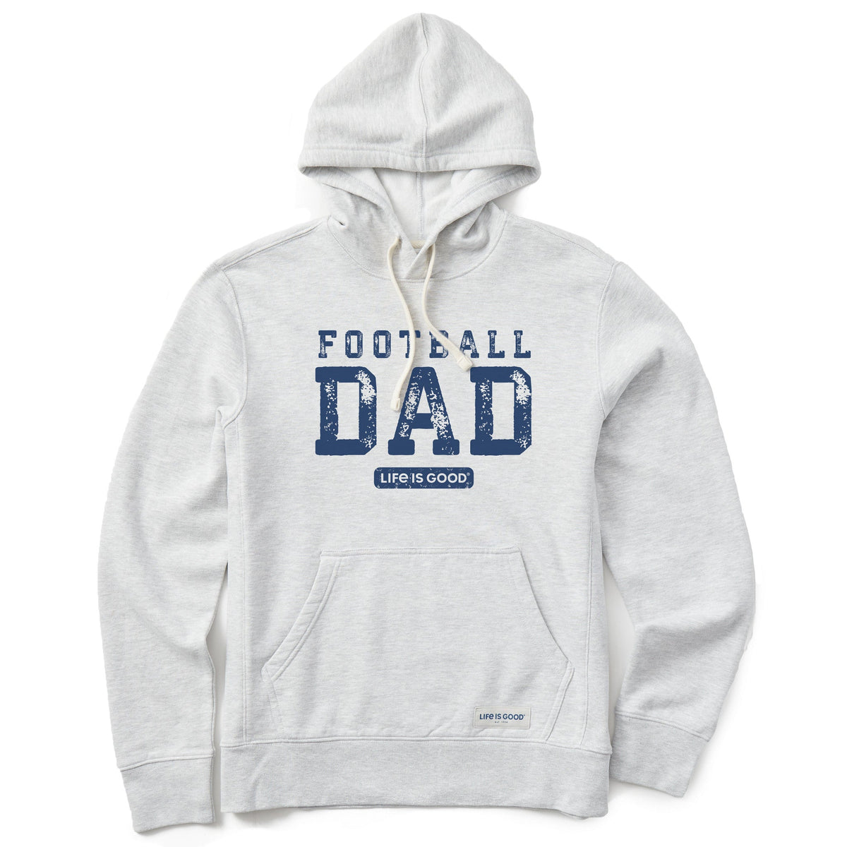 Men's Football Dad Simply True Fleece Hoodie