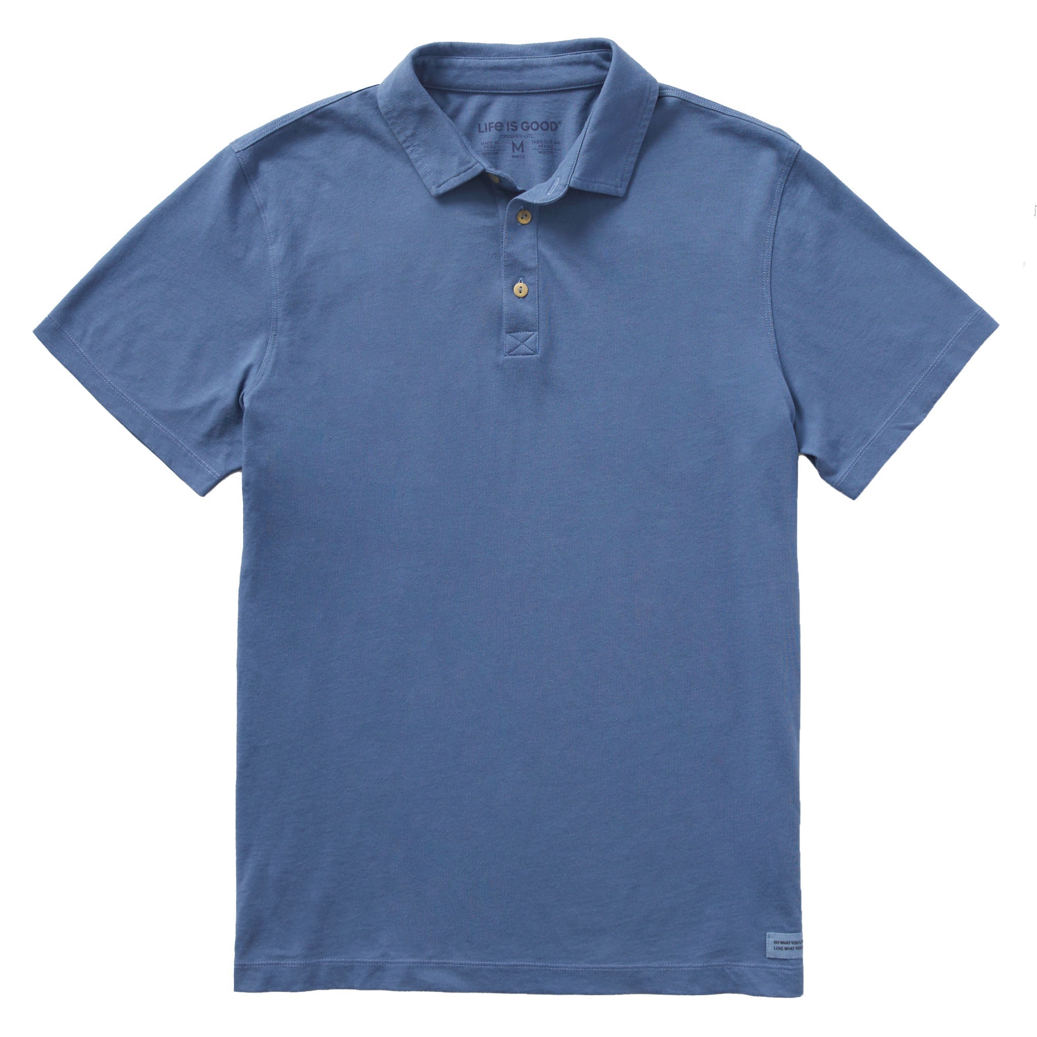 Men's Solid Short Sleeve Crusher-LITE Polo