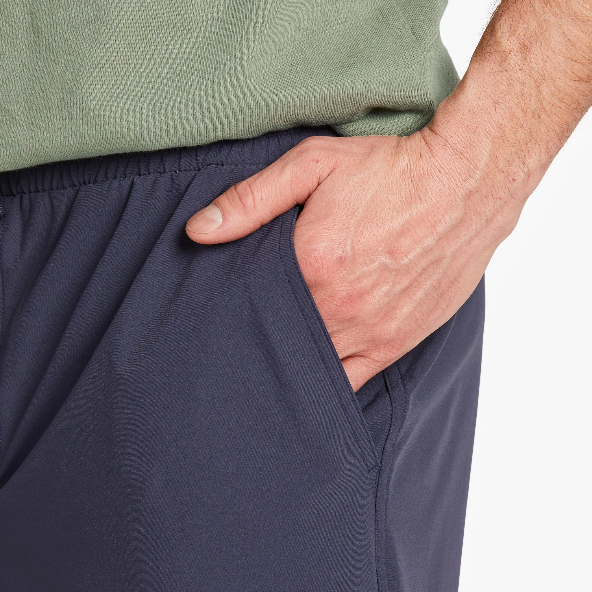 Men's Solid Everyday Short