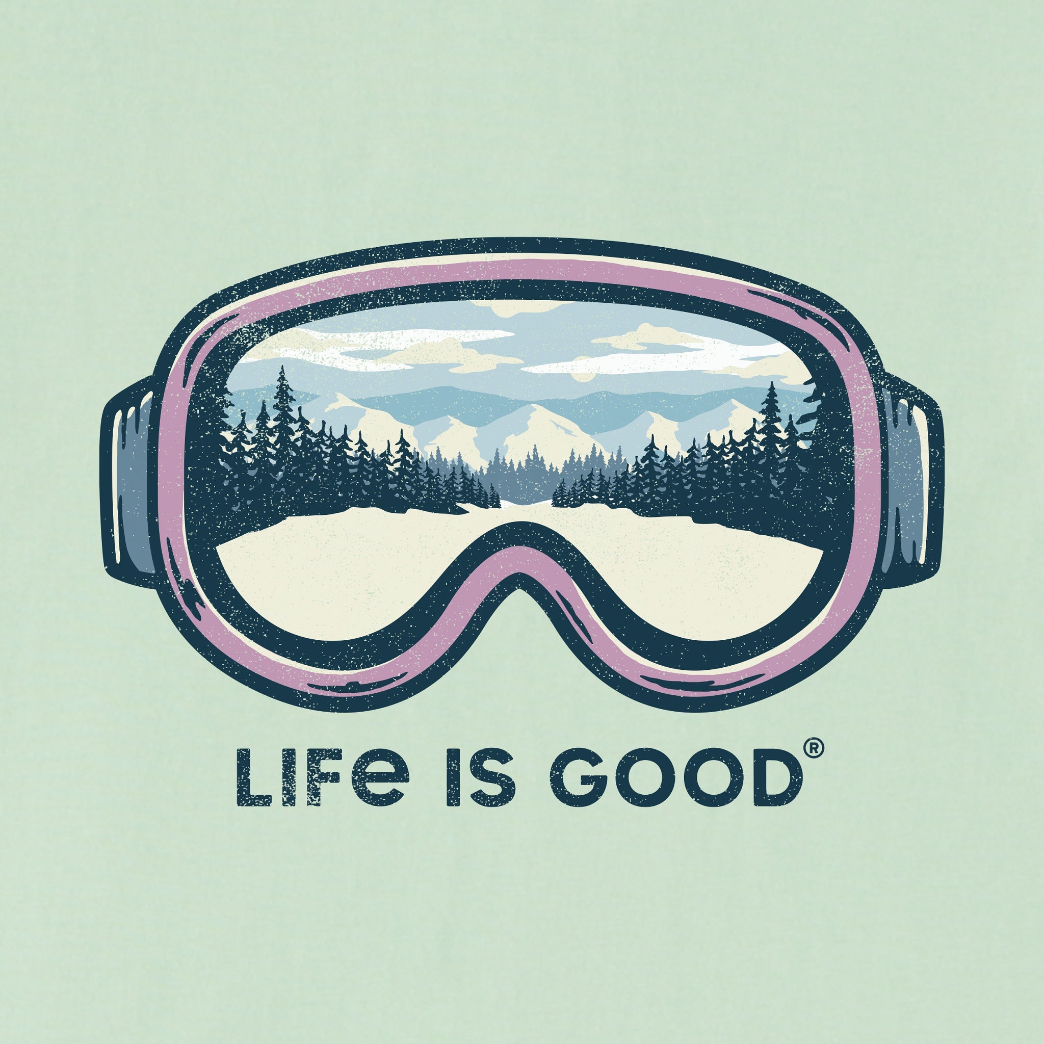 Women's Goggles Trail View Long Sleeve Crusher Tee