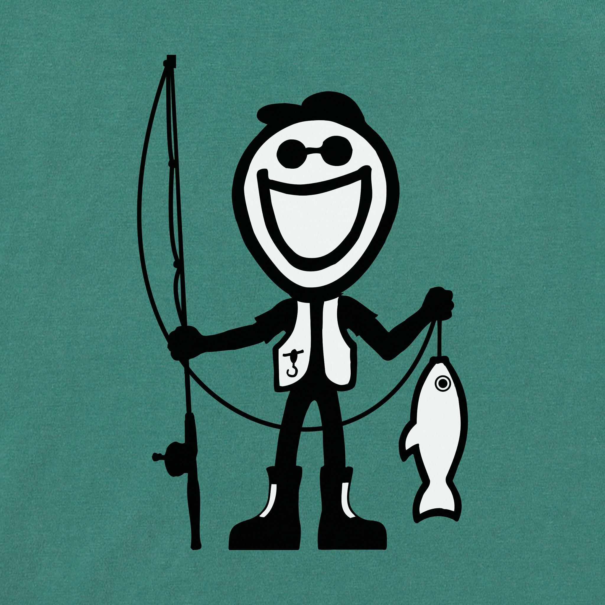 Men's Jake Fish Short Sleeve Crusher Tee
