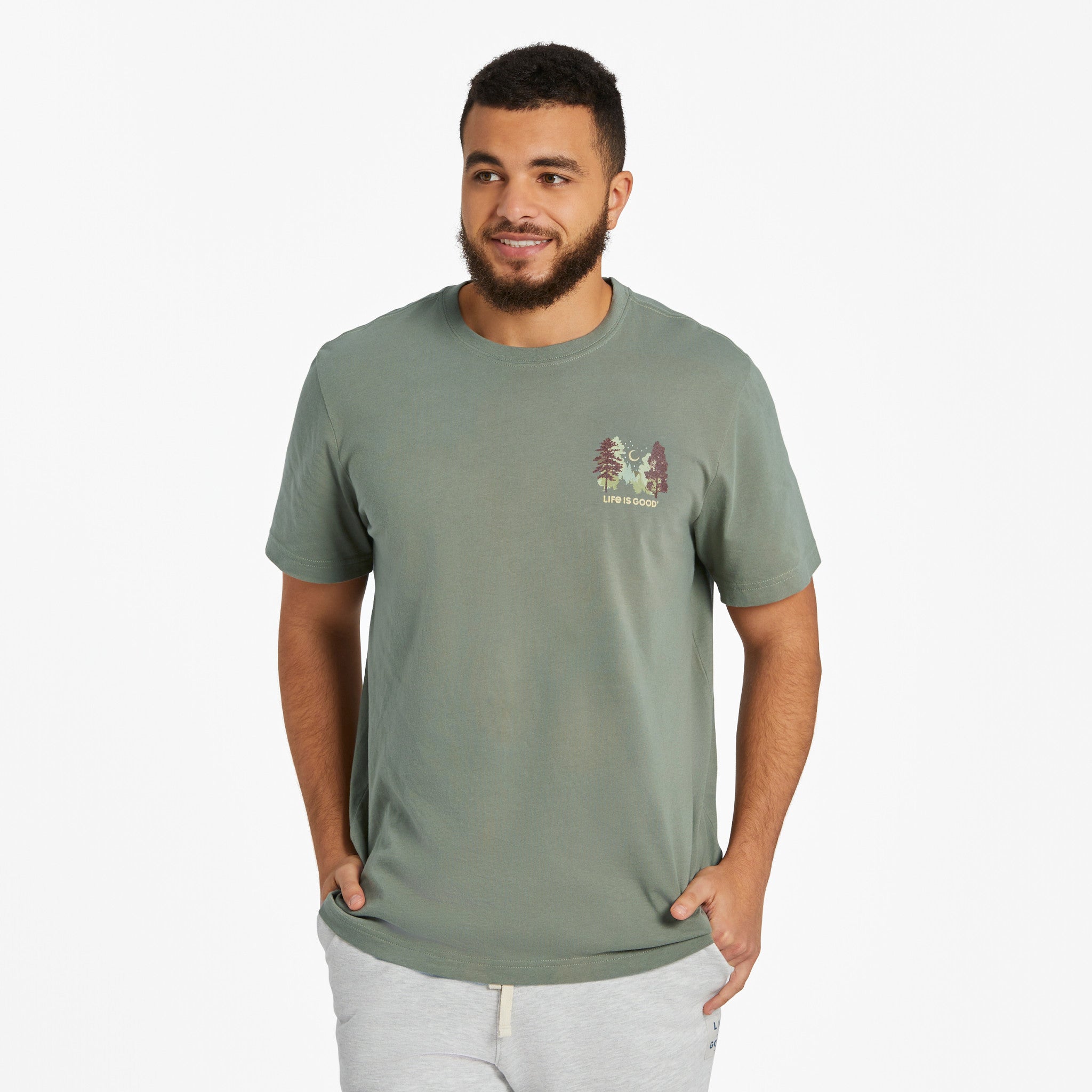 Men's Log On Campfire Short Sleeve Tee