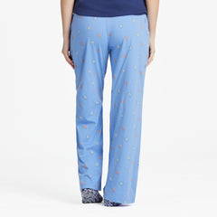 Women's Flowers Pattern Snuggle Up Sleep Pant
