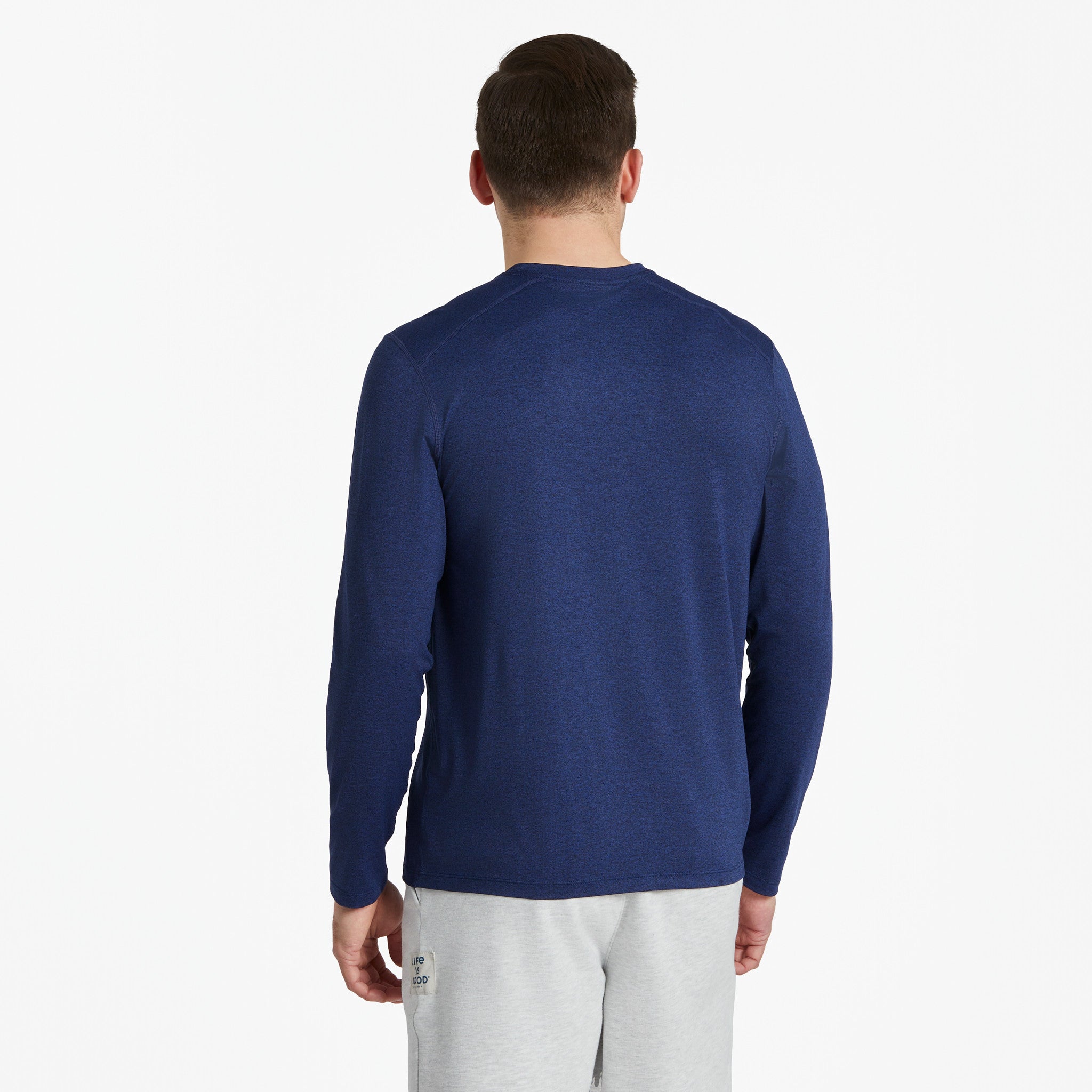 Men's Peace Out Long Sleeve Active Tee