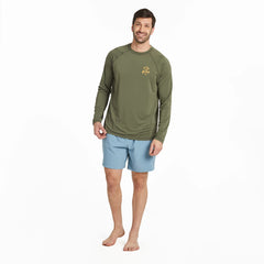 Men's Dog ATV Long Sleeve Rashguard