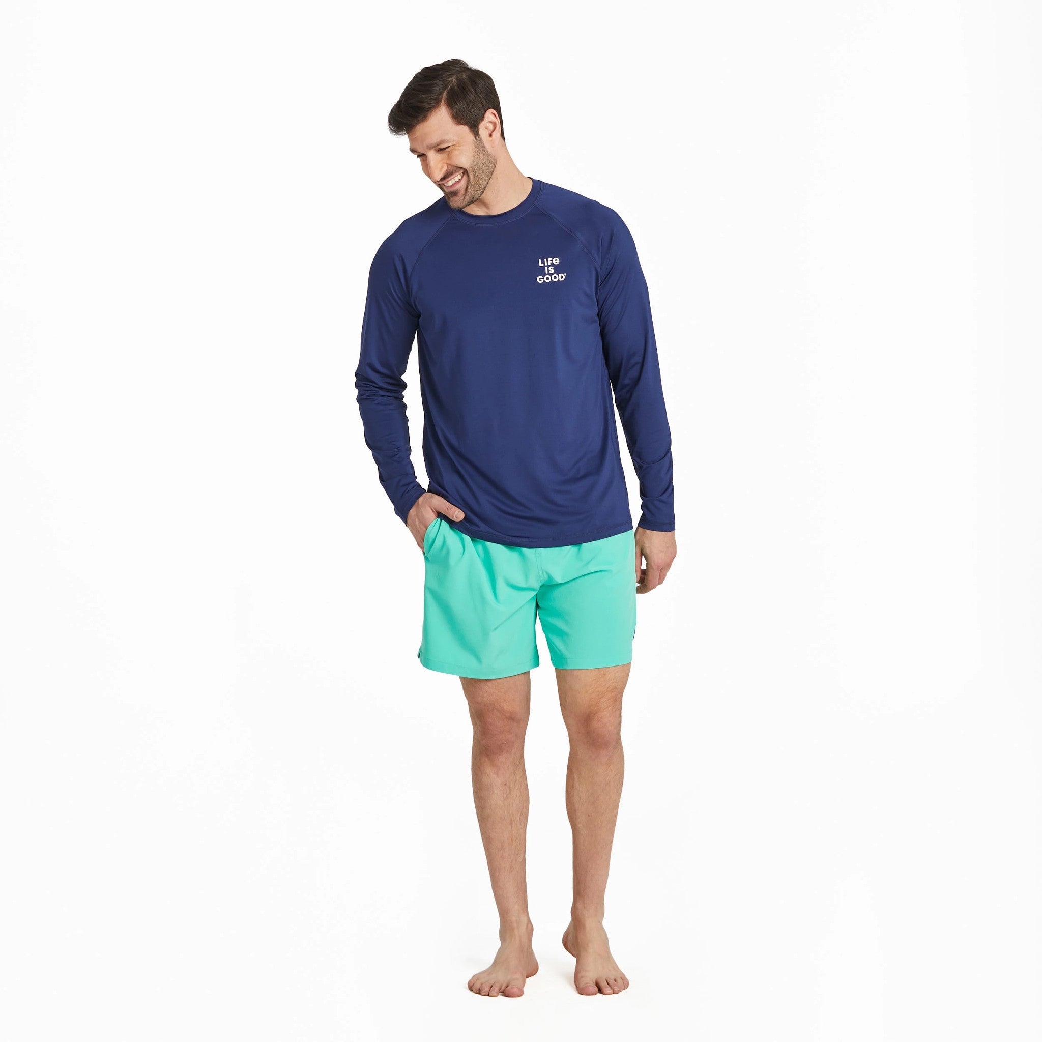 Men's Sunset Long Sleeve Rashguard