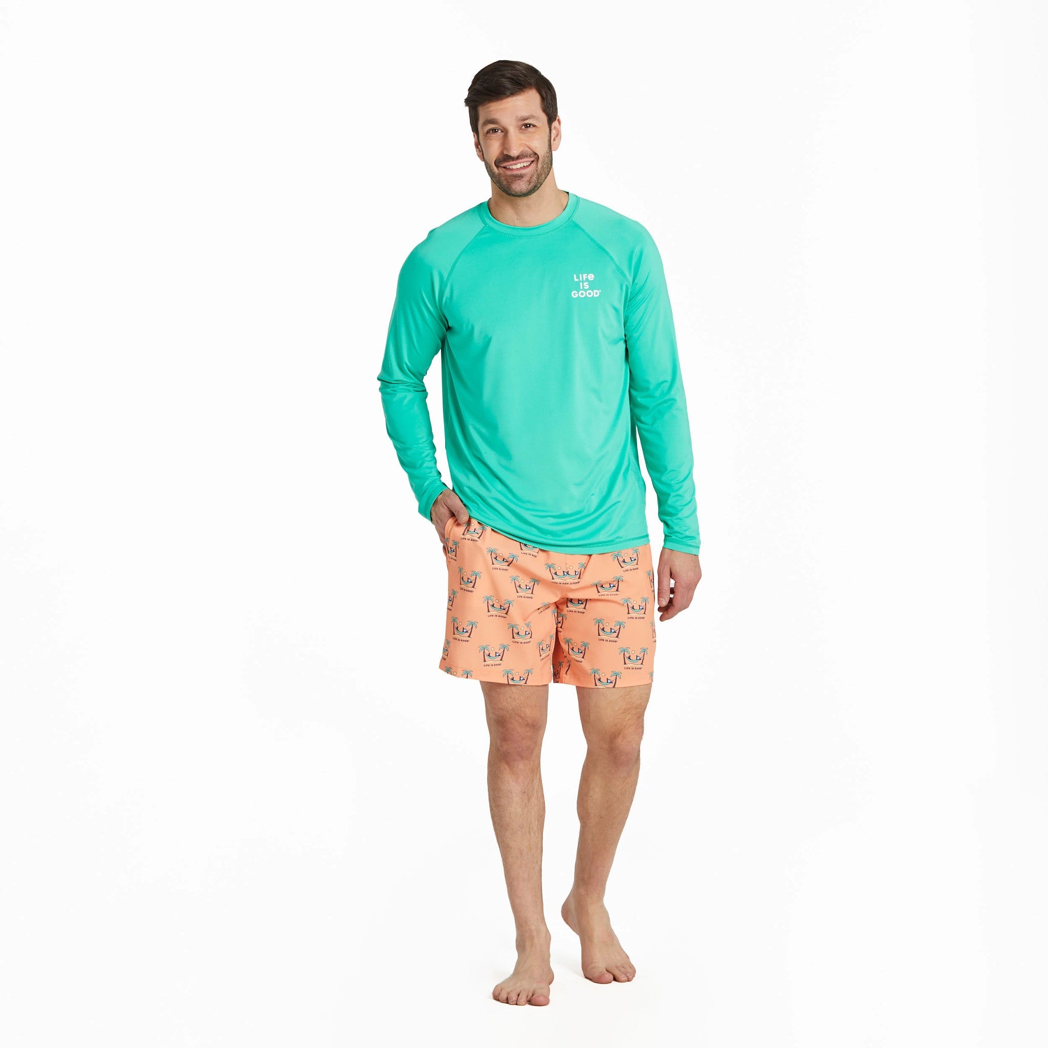 Men's Palms Long Sleeve Rashguard