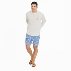 Men's Retro Palm Long Sleeve Rashguard