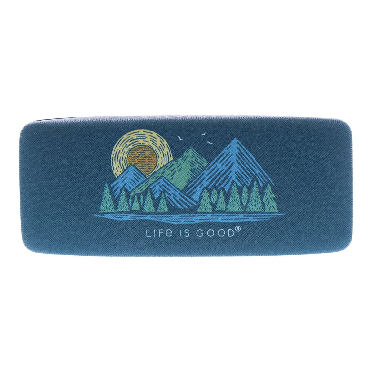 Life Isn't Easy Mountains Sunglass Case