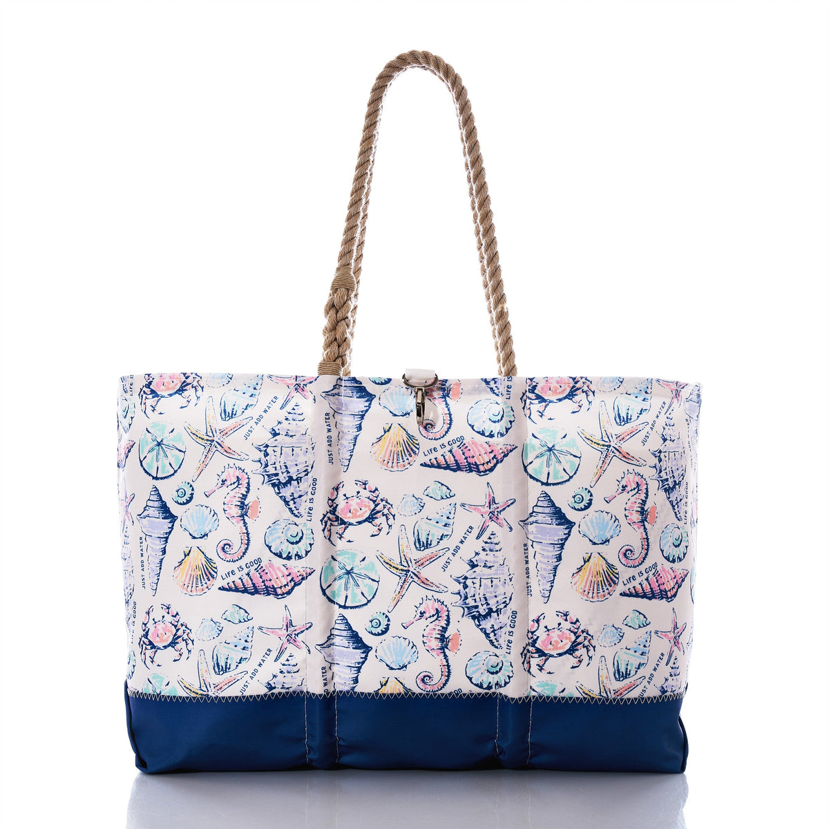 Shell Print Sea Bags Ogunquit Tote
